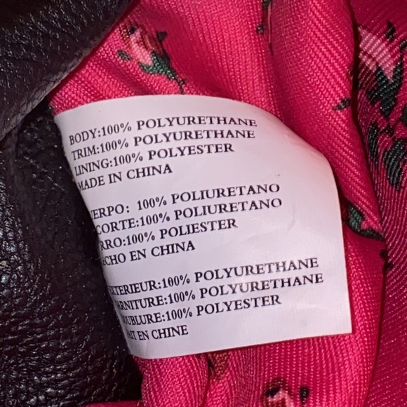 BETSEY JOHNSON Luv Betsey  Black White bag  Pink  cosmetic bag - Picture 10 of 14